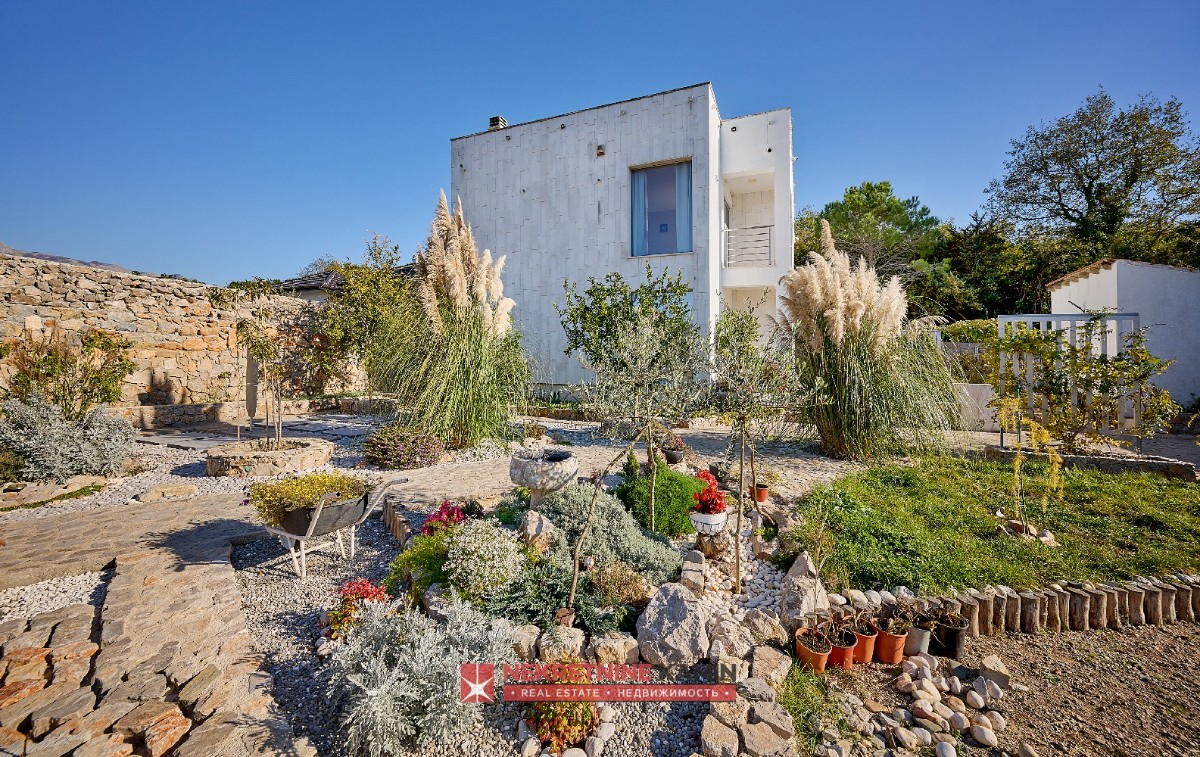 Modern Villa with Panoramic Windows and Roof Terrace, Krimovica, Kotor